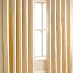 Panipat Textile Hub Beige 2 Pcs Room Darkening Window Curtain-image-10