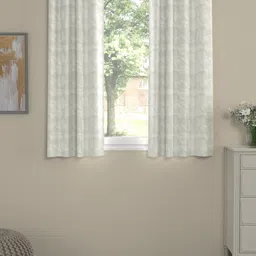 ROSARA HOME Unisex Off White Curtains and Sheers-image-46