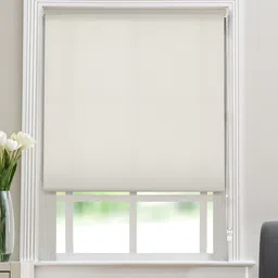 Deco Window Off White Semi Blackout Roll-Up Shade Window Blinds-image-30
