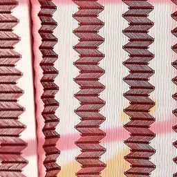 Panipat Textile Hub Maroon 2 Pieces Sheer Net Window Curtains image 3
