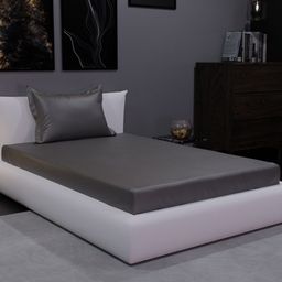 Stoa Paris Date Night Twilight Embrace 300 TC Single Fitted Sheet with 1 Pillow Cover-image-85