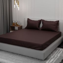Stoa ParisDate Night  Fitted 300 TC King Sheet With 2 Pillow Covers-24