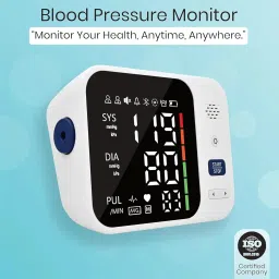 Balson Rechargeable Blood Pressure Monitor with Talking Guidance + Three-Ball Lung Exerciser for Respiratory Care & Digital Thermometer I Bp Monitor image 4