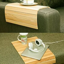 Sofa Arm Tray Flexible Folding Snack Tray Great for Couch Armrest Tray Serving Set-33