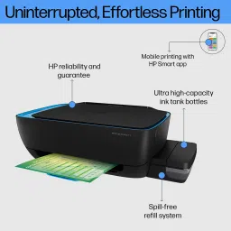 HP INK TANK WIRELESS 419 Multi-function WiFi Color Ink Tank Printer with Voice Activated Printing Google Assistant and Alexa (Color Page Cost: 20 Paise | Black Page Cost: 10 Paise) image 3