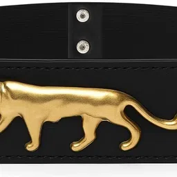 niddleman Women Casual, Party Black Fabric Belt-picture-7