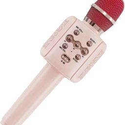 acesquare Wireless Karaoke Mic With Recording/USB/FM Bluetooth Speaker For Parties Microphone image 2
