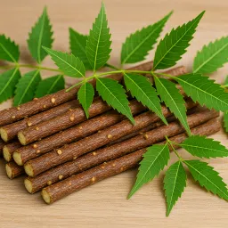 Premium Neem Datun Sticks with Fresh Leaves – Natural Oral Care | Pack of 15 Soft Toothbrush-image-42