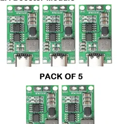 PACK OF 5 3S2A 18650 Lithium Ion Charger Type C to 3S 12.6V 2A Booster Module Electronic Components Electronic Hobby Kit-6