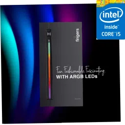 Brand Cell Gaming PC - Intel® Core™ i5-2400 Processor | Fingers RGB-Flow C2 [QMK] Intel Core i5-2400 [6MB Cache, Up to 3.40 GHz] (8 GB RAM/Intel® Ultra HD 2000 Graphics/1 TB Hard Disk/256 GB SSD Capacity/Windows 11 Pro/1 GB Graphics Memory) Mini Tower with MS Office-picture-24