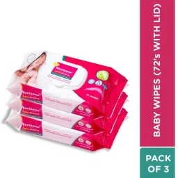 Morisons Baby Wipes 80s with Lid Pack of 3-image-42