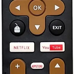 HDF Non Voice Supported Replacement Remote for Treeview Smart LED TV Supported Model. IND4305ST Treeview IND4305ST Smart LED TV Remote Controller-picture-21