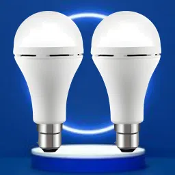 Emergency 15W Inverter LED Bulb with 1200mAh Rechargeable Battery Pack of 2 A299 4 hrs Bulb Emergency Light-image-66