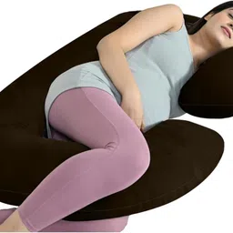 wild mint Premium series Polyester Fibre Solid Pregnancy Pillow Pack of 1-picture-43