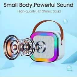 elegance Portable Karaoke Speaker with Bluetooth and Wireless Mic image 2