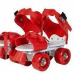 Quad Roller Skates for Kids Girls Boys Adjustable Size Quad Roller Skates - Size 4-8UK Shoe Skates - Size Upto 9 years old (RED) Quad Roller Skates - Size 4-9 UK (White, Red) Quad Roller Skates - Size 4-12 UK-19