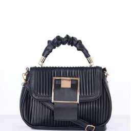 CHRONICLE Striped Swagger Handheld Bag-38