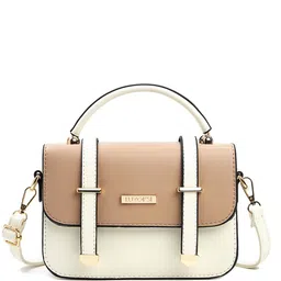 Luvoksi Colourblocked Structured Handheld Bag-image-16
