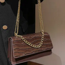 Styli Textured Structured Satchel Bag image 2