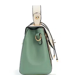 Luvoksi Colourblocked Structured Satchel Bag image 5