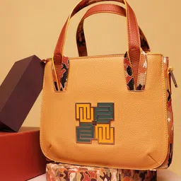 EUME Textured Structured Handheld Bag-12