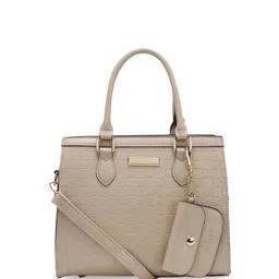 GIORDANO Textured Structured Satchel Bag image 1