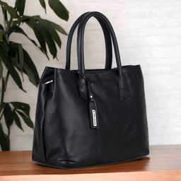 Toteteca Textured Structured Shoulder Bag With Tasselled-9