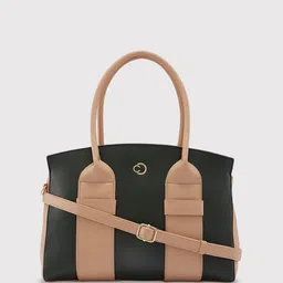 Caprese Colourblocked Structured Handheld Bag-14