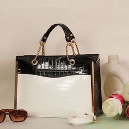 FABBHUE Structured Handheld Bag-image-6