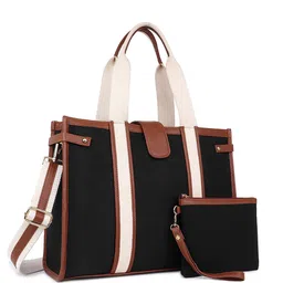 Womanix Striped Structured Handheld Bag-11