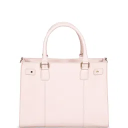 White Lily PU Structured Handheld Bag image 4