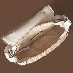 Accessorize Colourblocked PU Oversized Structured Handheld Bag image 4
