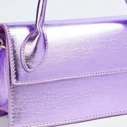 Ginger by Lifestyle Textured Structured Handheld Bag image 5