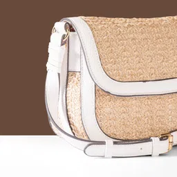 Accessorize Colourblocked PU Oversized Structured Handheld Bag image 5