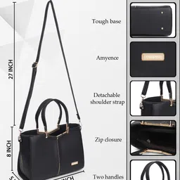 AMYENCE Structured Handheld Bag image 2