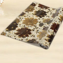 Kuber Industries Pack Of 2 Printed PVC Anti Slip Water Resistant Shelf Mat-6