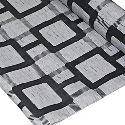 Kuber Industries Grey Printed Shelf Mat image 5