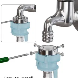 nipram national Front & Top Load LG Fully Automatic Washing Machine Hot-Cold intlet Pipe 3Meter Washing Machine Inlet Hose image 5