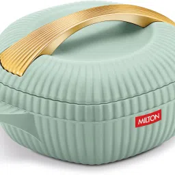 Oyster 2500 PU Insulated Inner Stainless Steel Casserole, 2190 ml, Light Green Serve Casserole-24