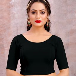 Round Neck Women Blouse-image-68