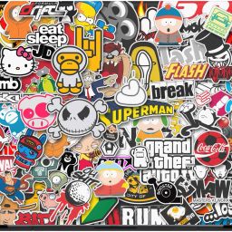 STICKER PRO STICKER BOMB VINYL Laptop Decal 15.6-image-21