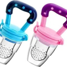 Silicone Baby Fresh Fruit Food Feeder/Pacifier Feeder Nibbler (Multicolor) Teether and Feeder-picture-14