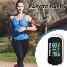 ChoiceMMed Fingertip Pulse Oximeter with SpO2 & Pulse Rate Monitor Dual Light Sensor Pulse Oximeter image 5
