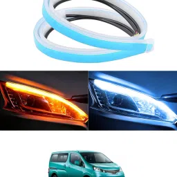 Waterproof Floating Indicator DRL Stick-on Above Headlight Universal For car-85 Car Fancy Lights-image-5