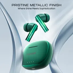 number Navo Buds X1 w/ 50H Playtime, Dual Pairing, 13mm Speakers, ENC, 45ms Low Latency Bluetooth Headset image 2