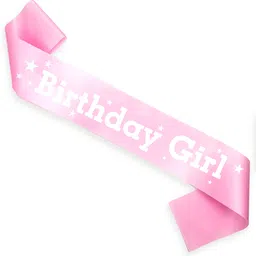 wobbox Birthday Girl Sash, Sash For Birthday, Happy Birthday Sash For Girls-picture-46