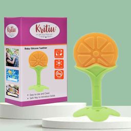 Kritiu Unisex Kids Fruit Shape Baby Teether-54