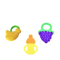 The Little Lookers Pack of 3 Fruit-Shaped BPA Free Teethers image 5