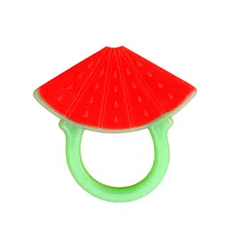 The Little Lookers Red Watermelon-Shaped BPA Free Teether image 2