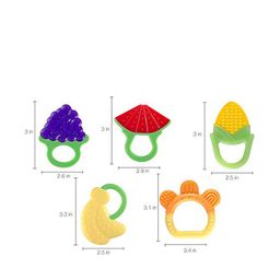 The Little Lookers Pack of 3 Fruit-Shaped BPA Free Teethers image 4